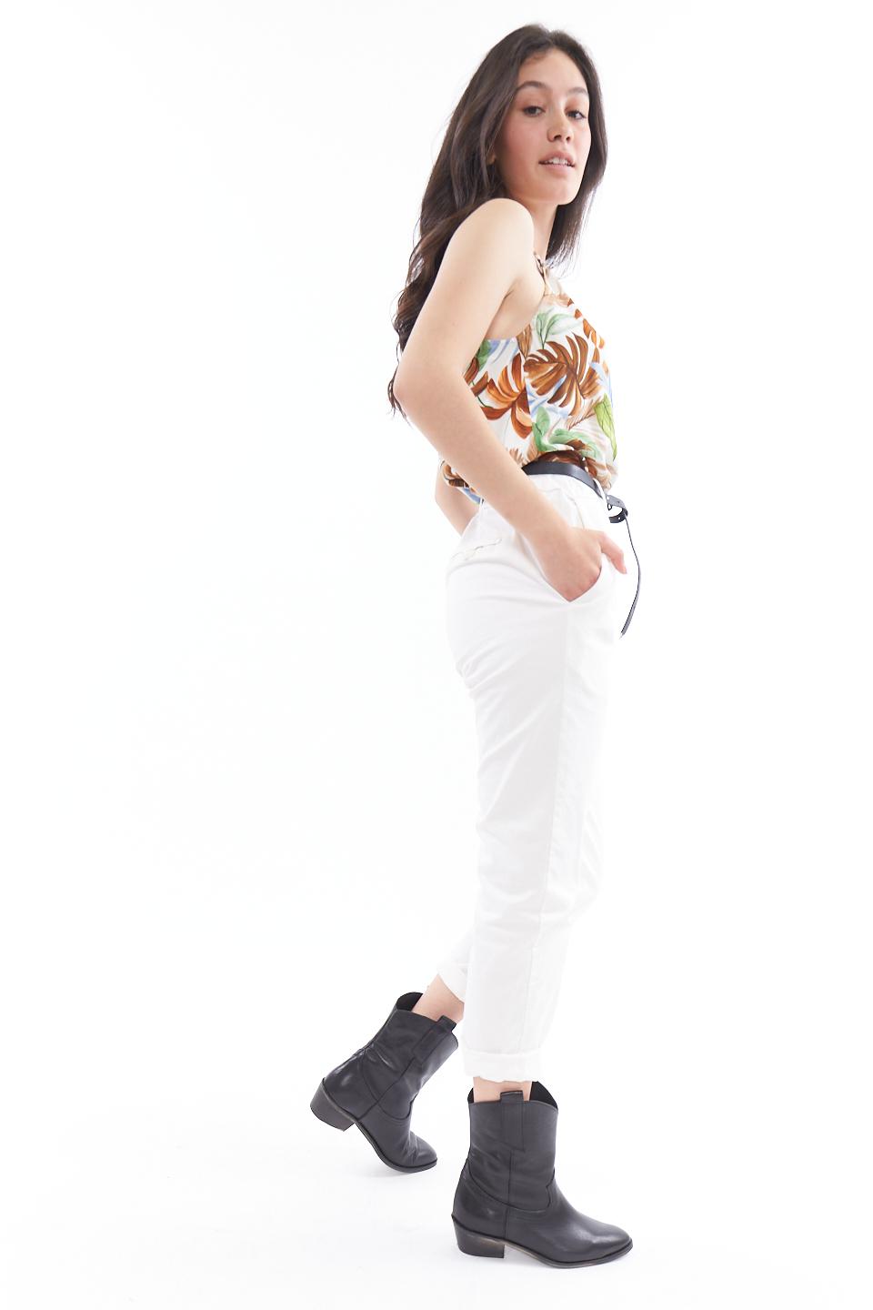 Pantalone elastico in vita latte - Primavera Estate 2023 | Brend