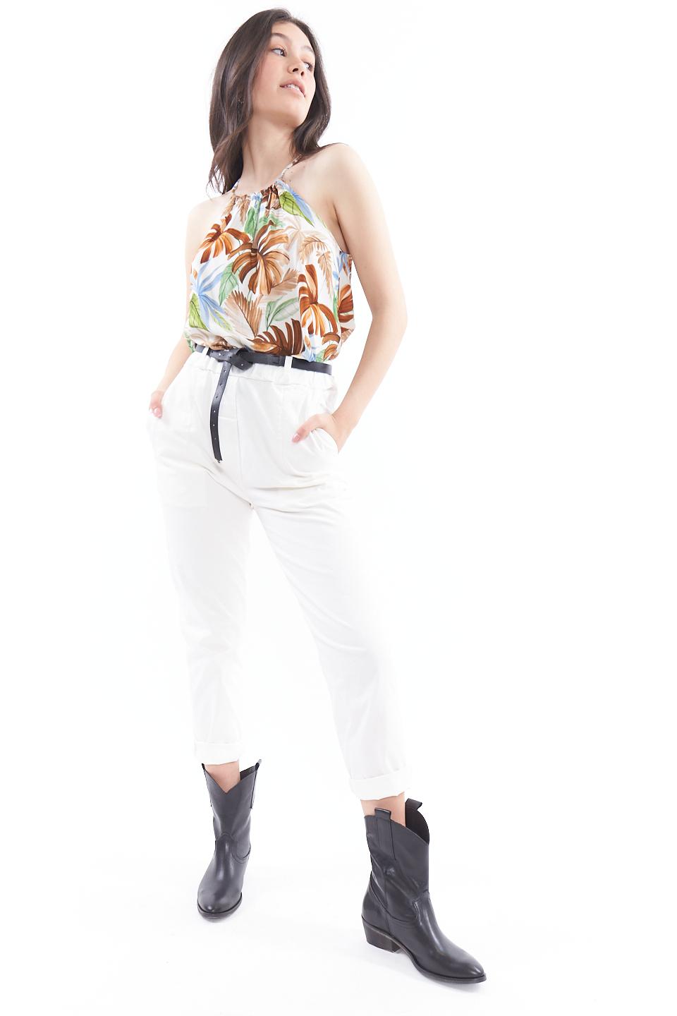 Pantalone elastico in vita latte - Primavera Estate 2023 | Brend