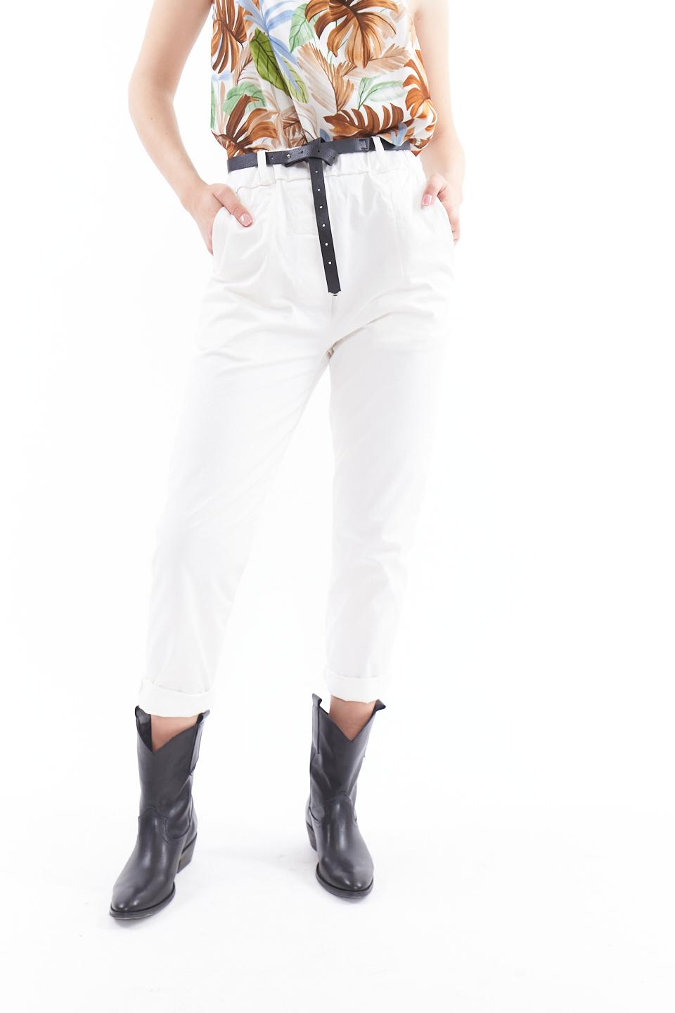 Pantalone elastico in vita latte - Primavera Estate 2023 | Brend