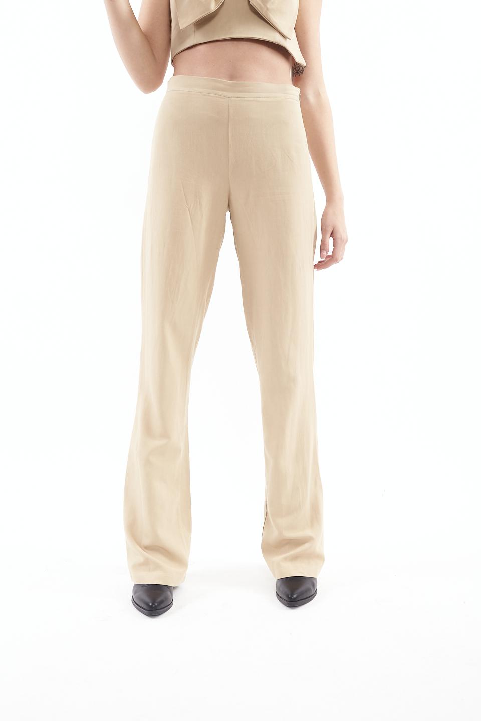 Pantalone morbido beige - Primavera Estate 2023 | Brend