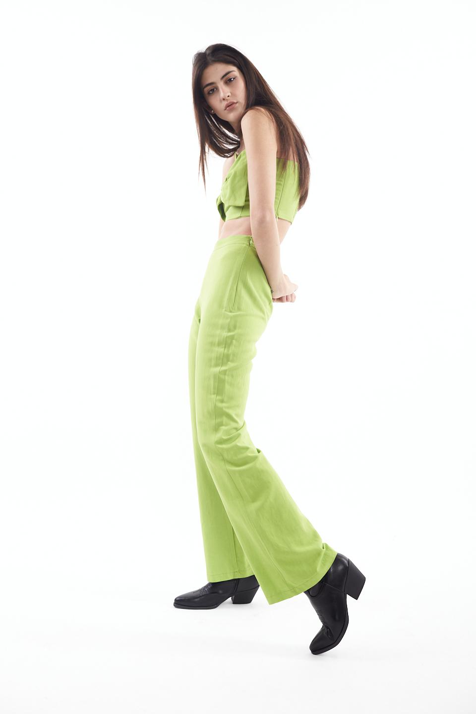 Pantalone morbido kiwi - Primavera Estate 2023 | Brend