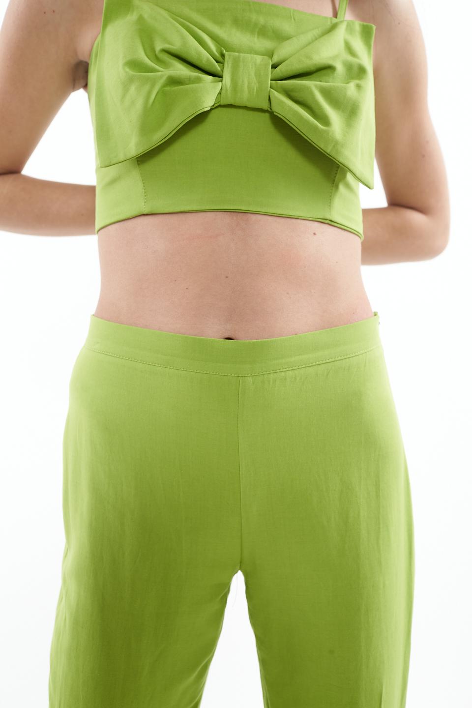 Pantalone morbido kiwi - Primavera Estate 2023 | Brend