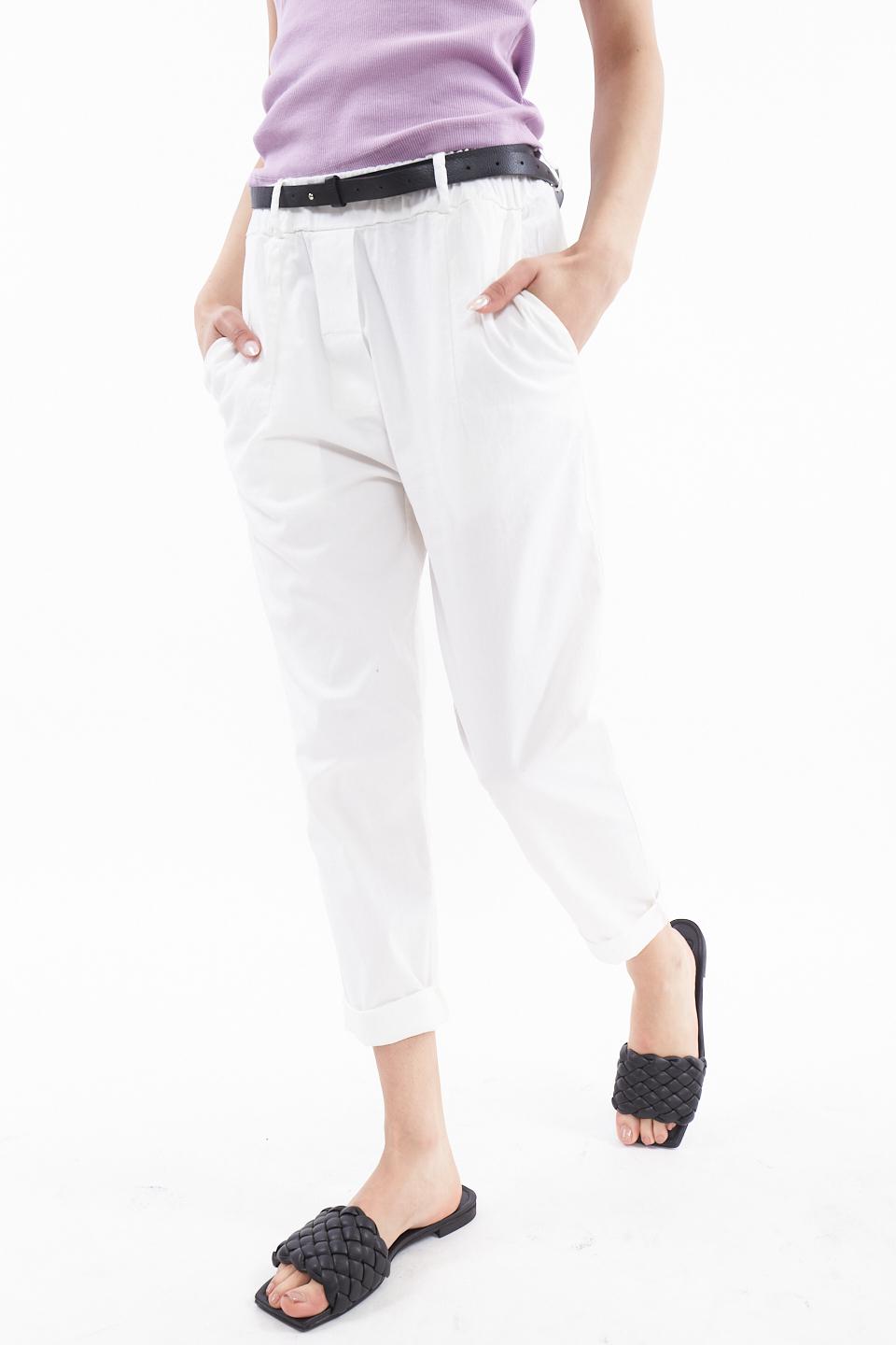 Pantalone elastico in vita latte - Primavera Estate 2023 | Brend