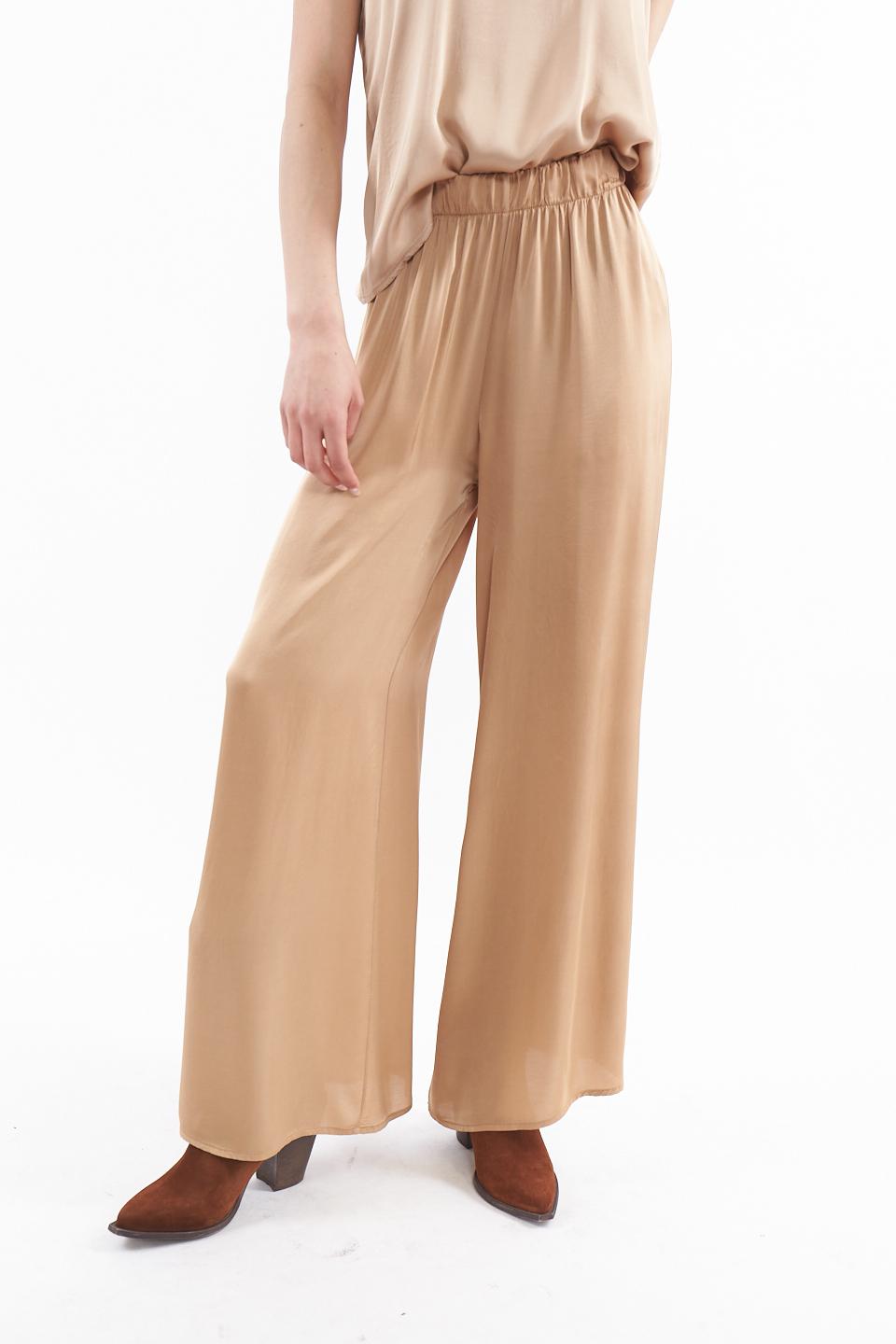Pantalone morbido in viscosa deserto - Primavera Estate 2023 | Brend