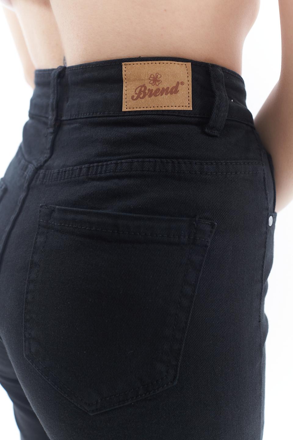Pantalone wide-leg 5 tasche nero - Primavera Estate 2023 | Brend