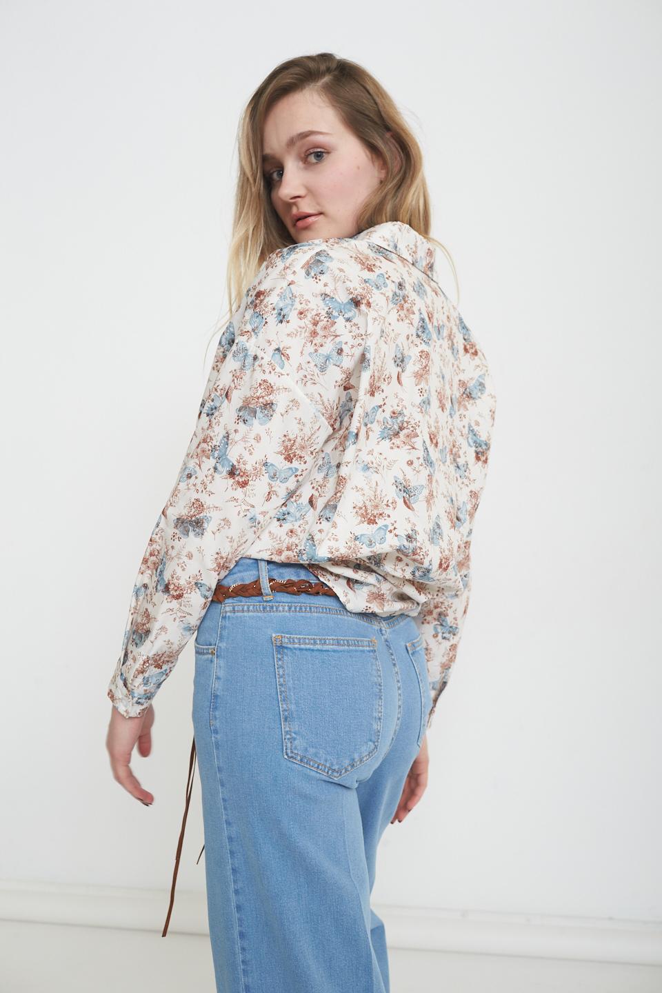 Camicia farfalle sales