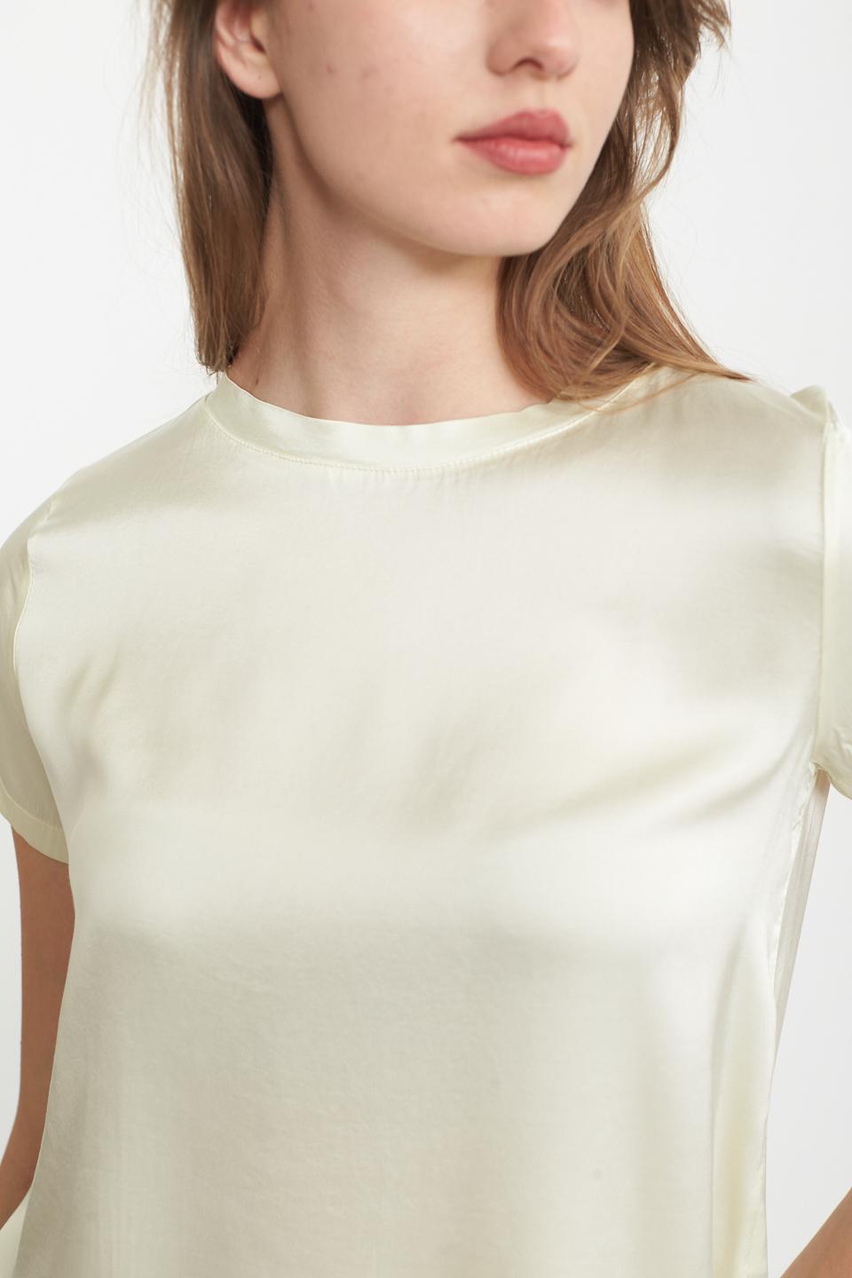 Blusa 1/2 manica raso limone - Primavera Estate 2025 | Brend