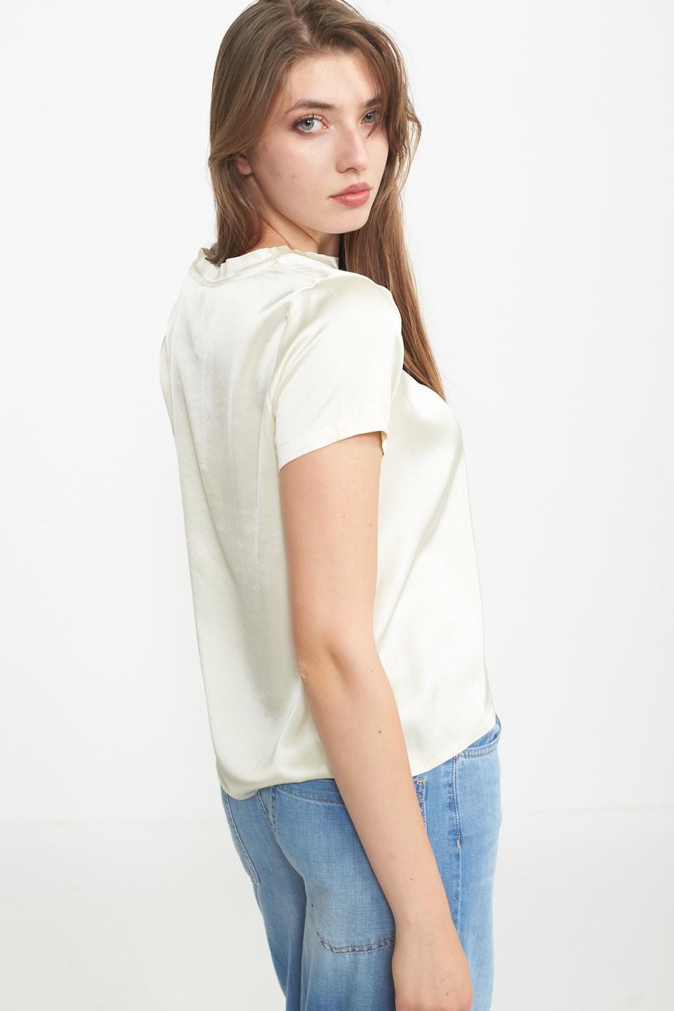 Blusa 1/2 manica raso limone - Primavera Estate 2025 | Brend