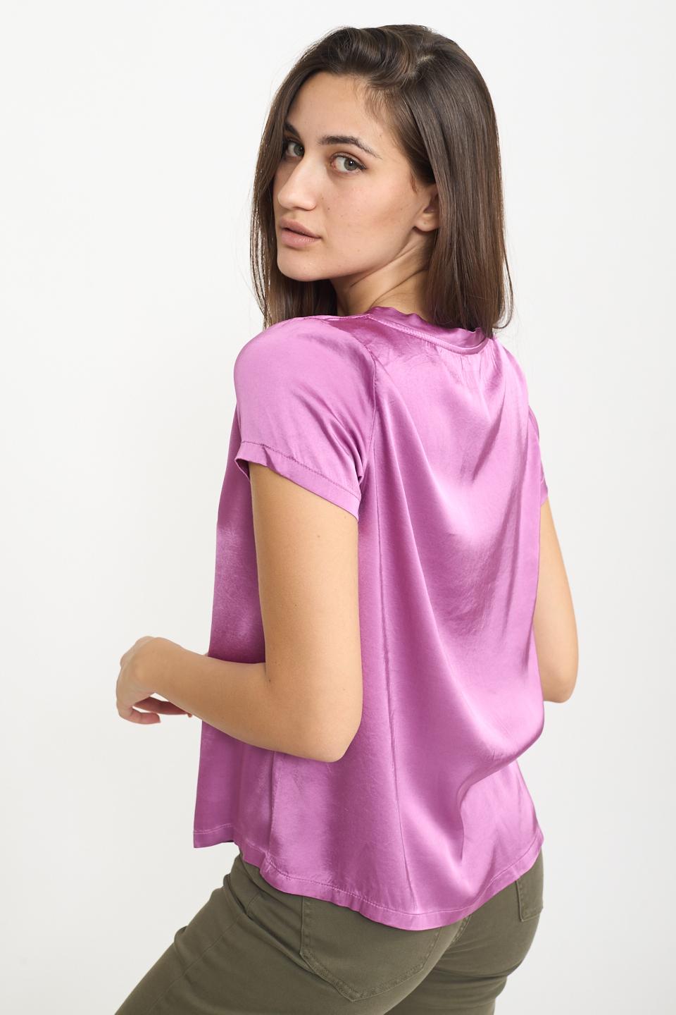 Blusa 1/2 manica raso loto - Primavera Estate 2025 | Brend