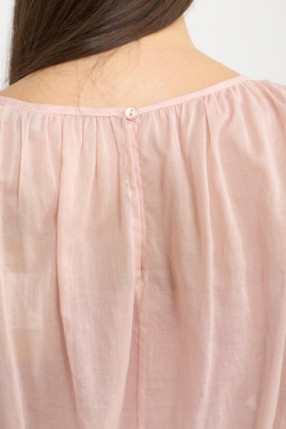 Blusa arriciata rosa - Primavera Estate 2025 | Brend