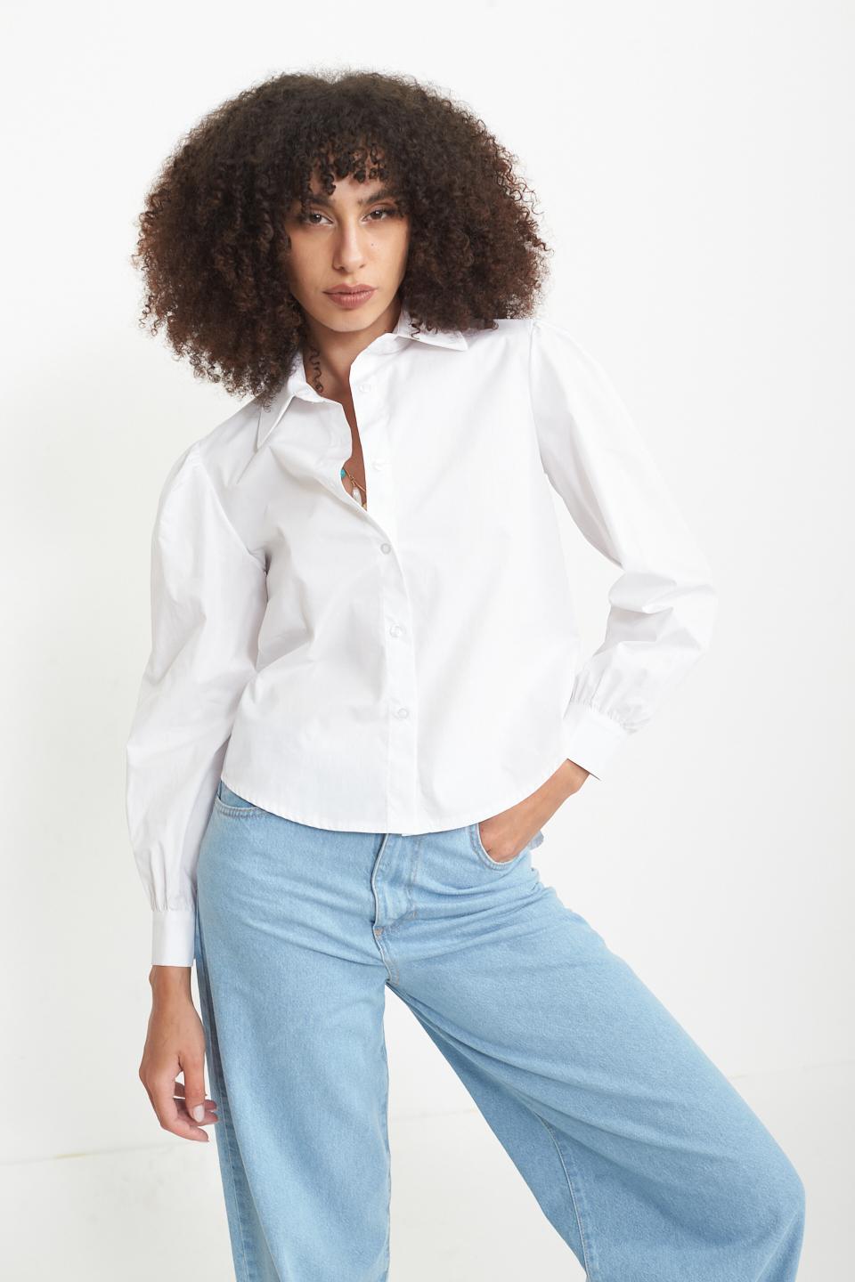Camicia fiocchi dietro bianco - Primavera Estate 2025 | Brend