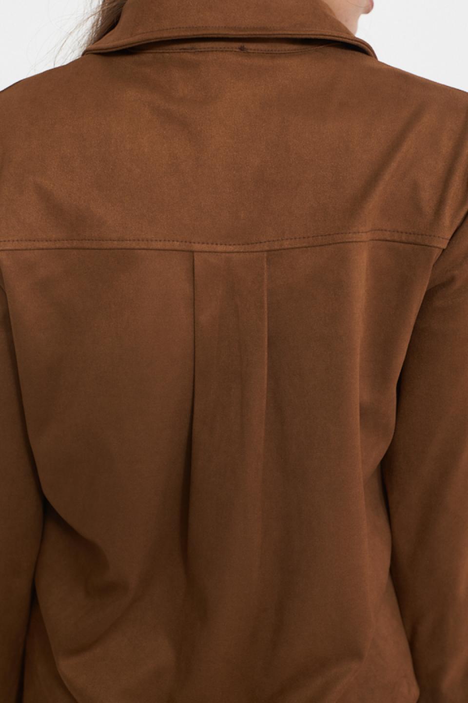 Camicia sahariana dainetto cammello - Primavera Estate 2025 | Brend