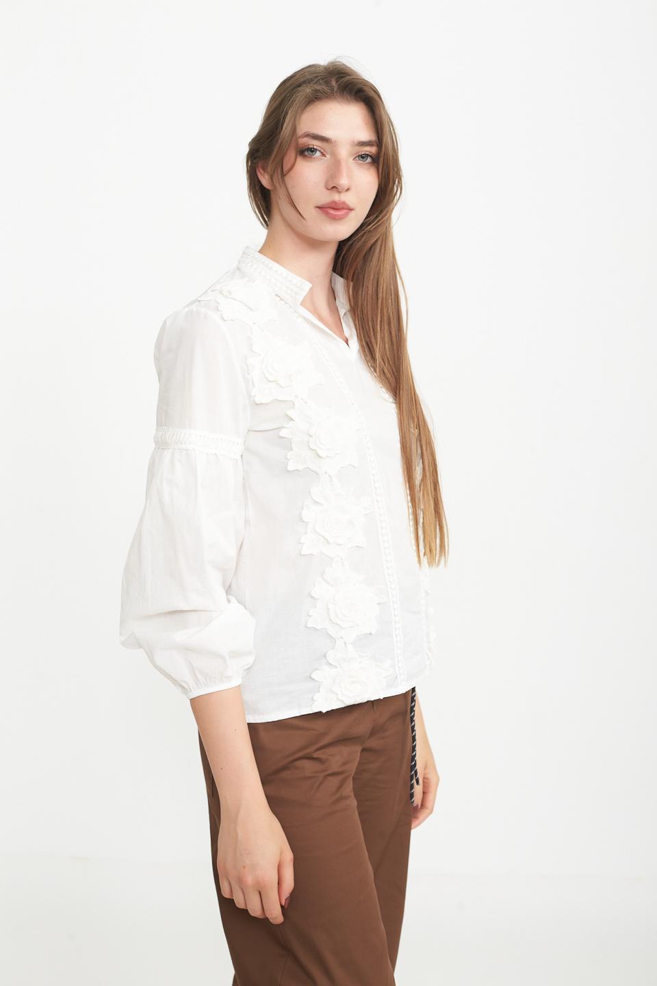 Camicia passamanerie panna - Primavera Estate 2025 | Brend