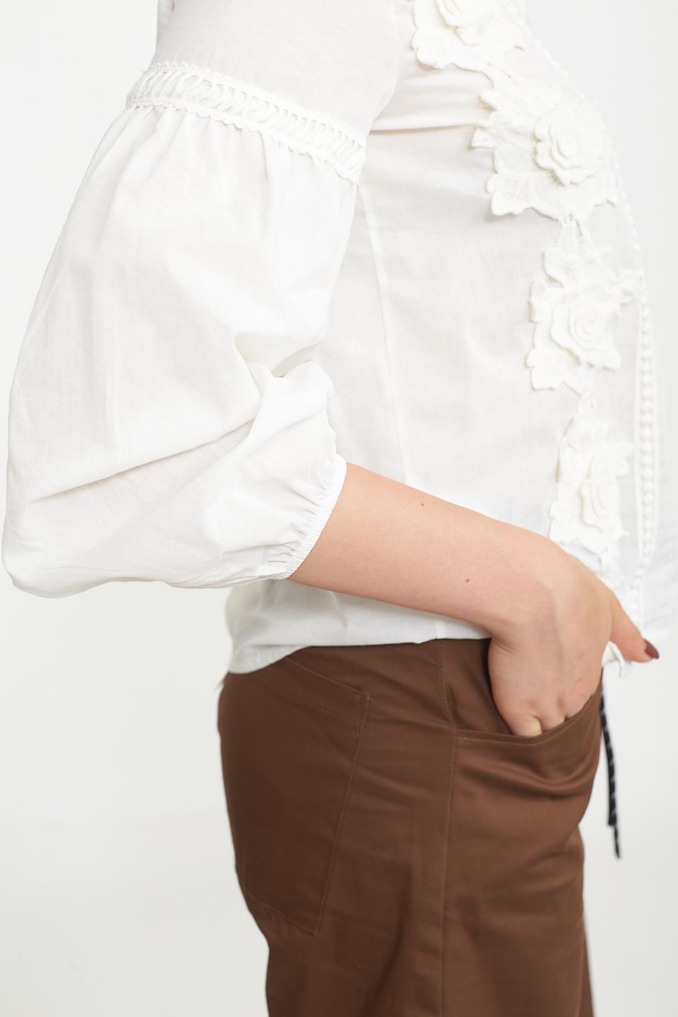 Camicia passamanerie panna - Primavera Estate 2025 | Brend