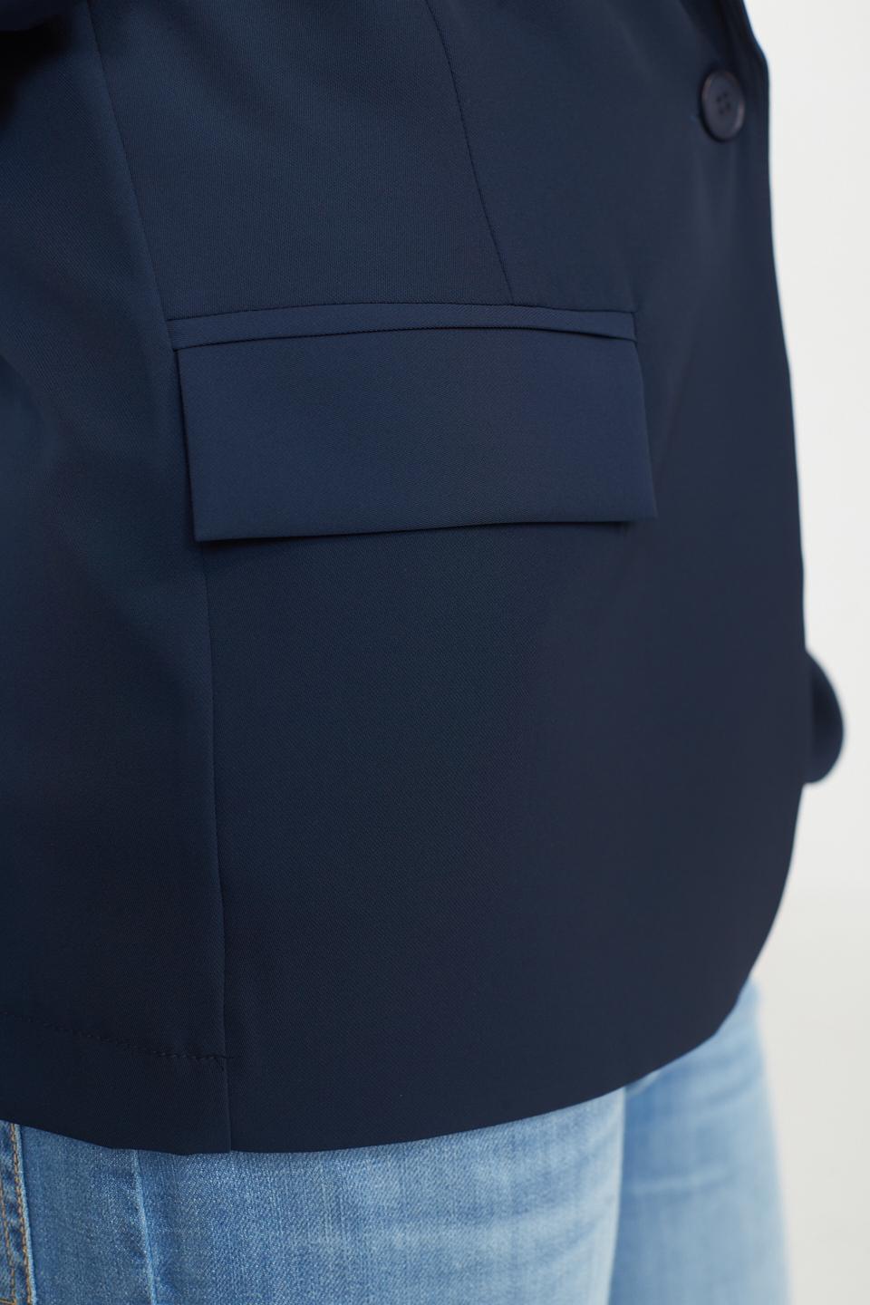 Giacca sfiancata blu - Primavera Estate 2025 | Brend