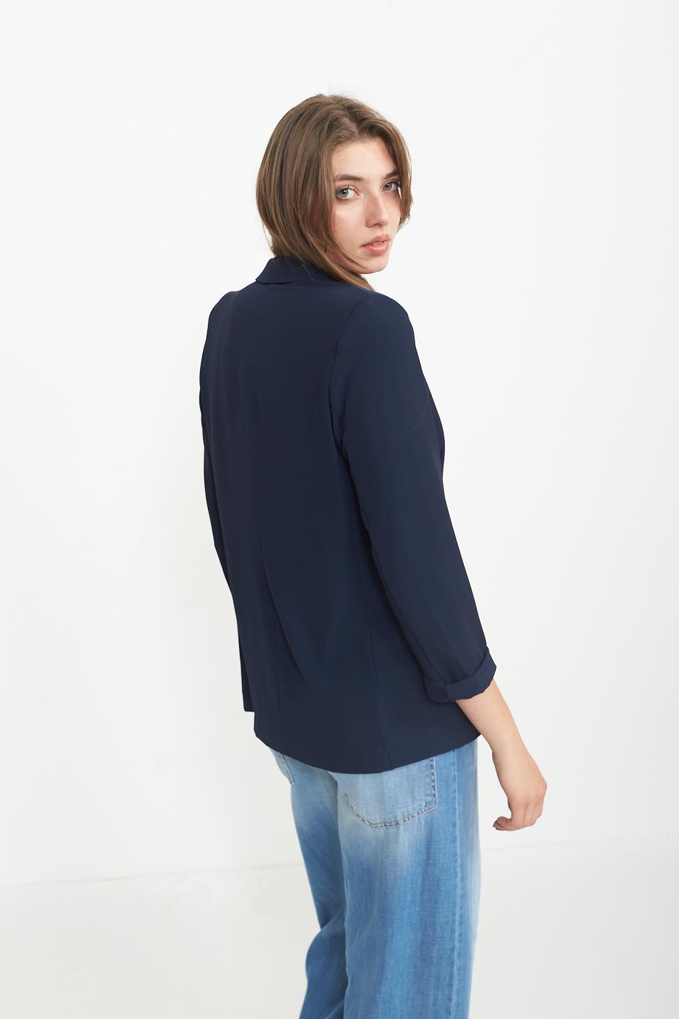 Giacca sfiancata blu - Primavera Estate 2025 | Brend