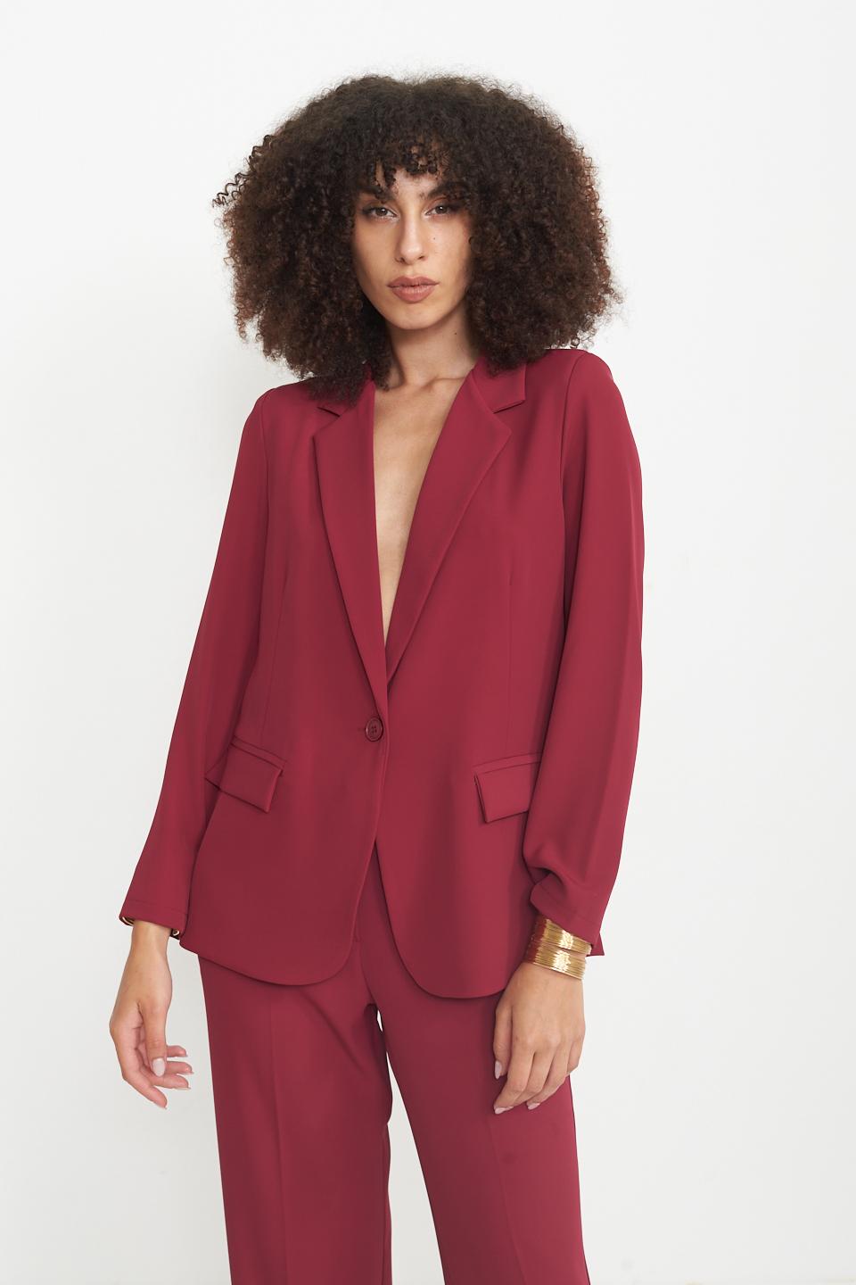 Giacca sfiancata cherry - Primavera Estate 2025 | Brend