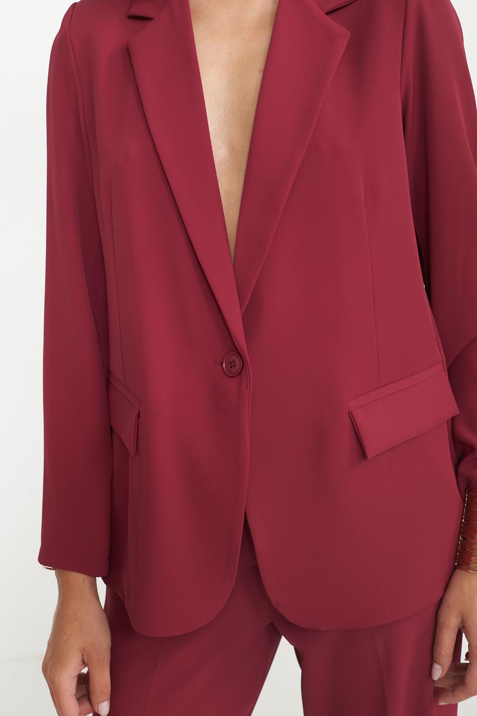 Giacca sfiancata cherry - Primavera Estate 2025 | Brend