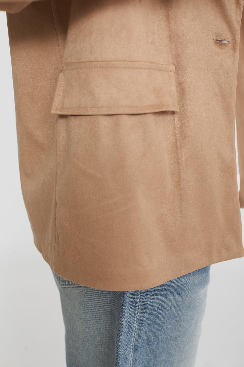 Giacca revers effetto dainetto beige - Primavera Estate 2025 | Brend
