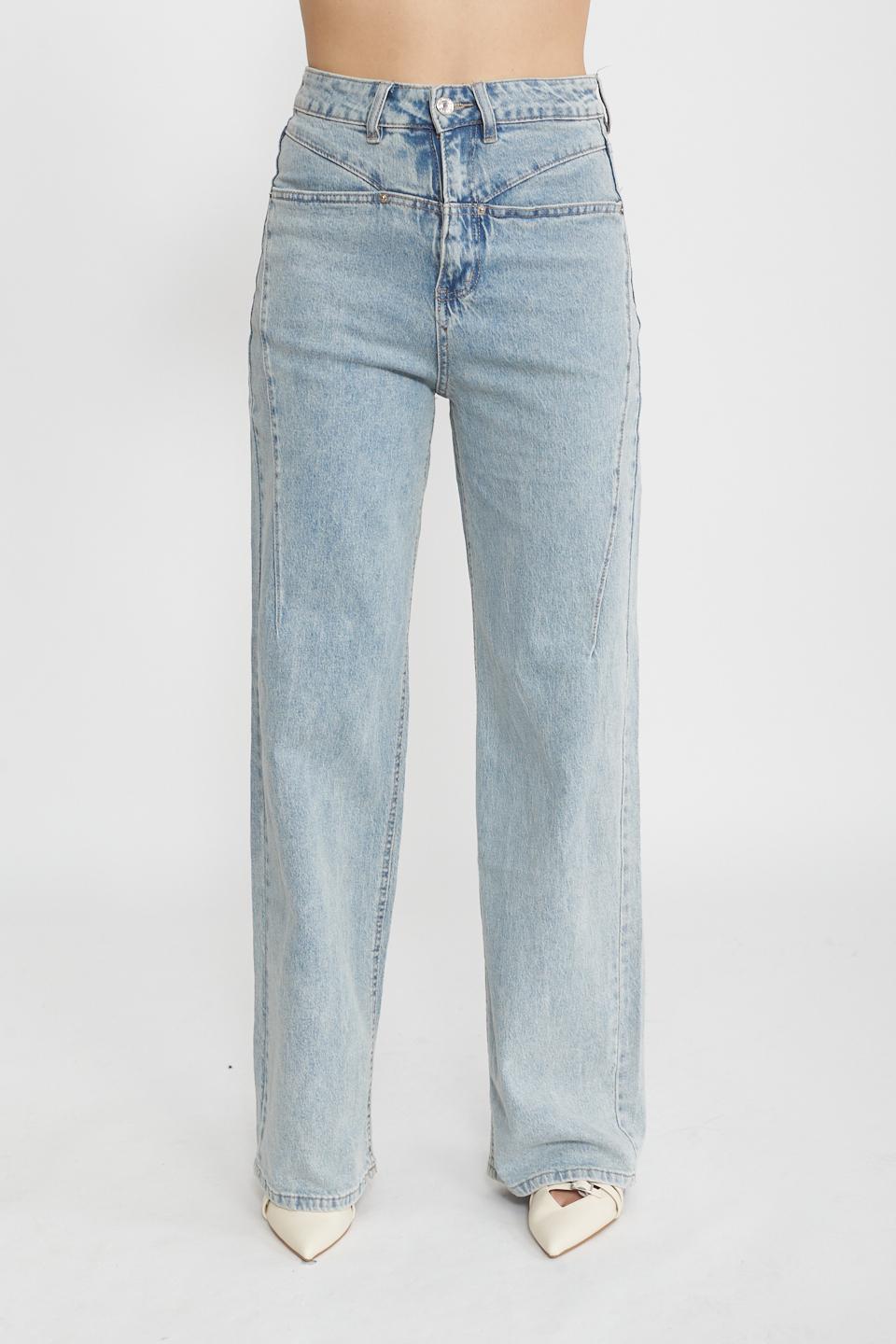 Jeans low waist denim chiaro - Primavera Estate 2025 | Brend