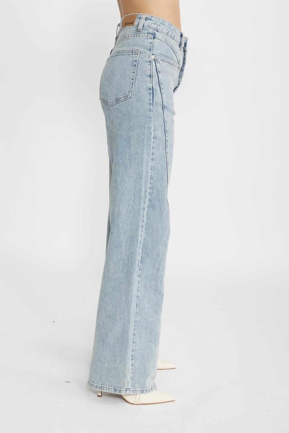 Jeans low waist denim chiaro - Primavera Estate 2025 | Brend