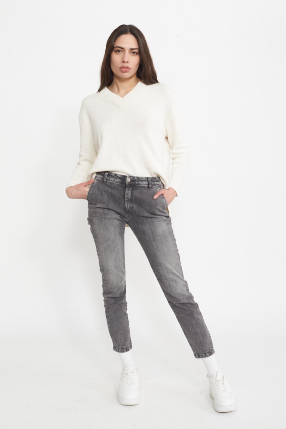Jeans chinos denim grigio - Primavera Estate 2025 | Brend