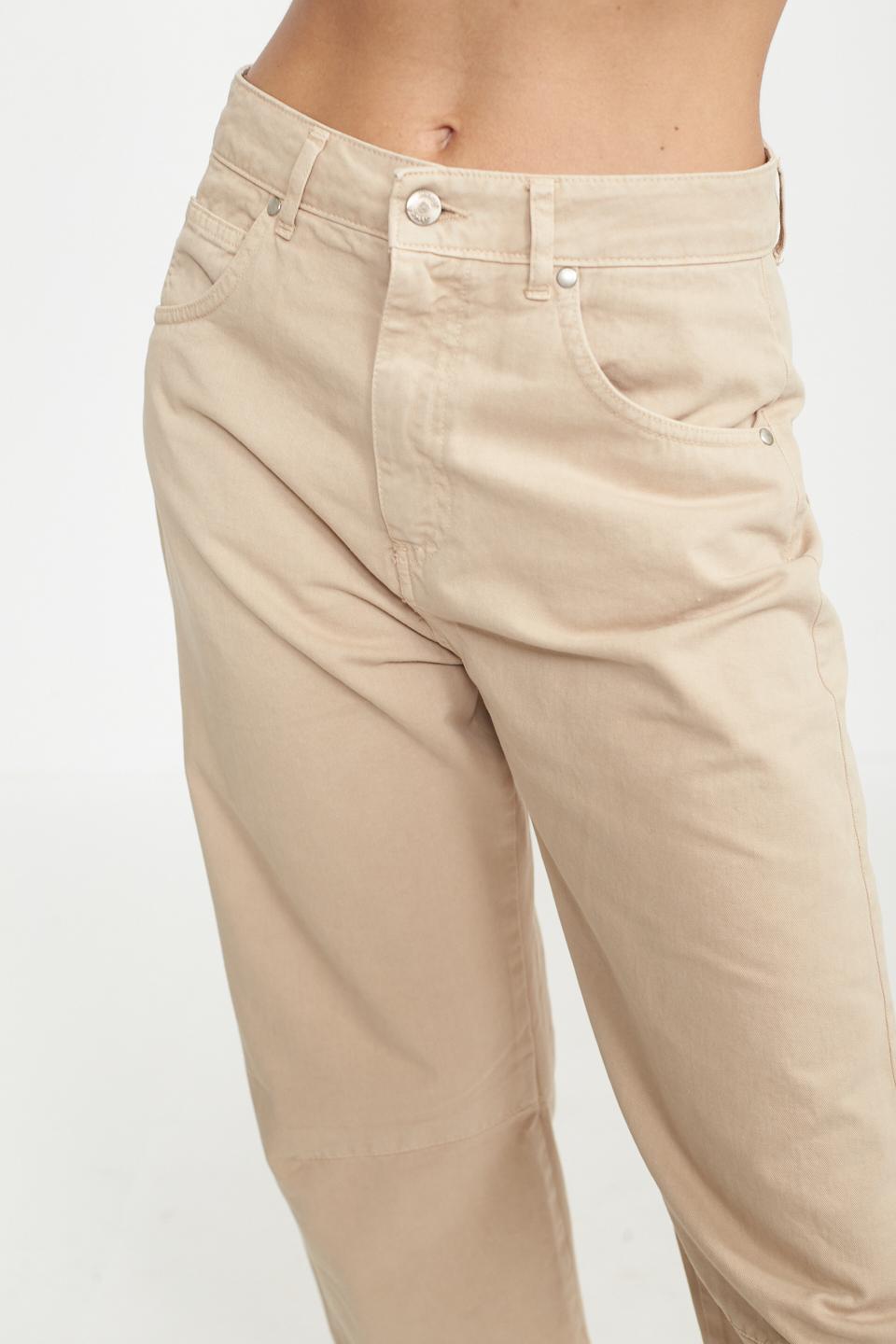 Jeans balloon sceso beige - Primavera Estate 2025 | Brend
