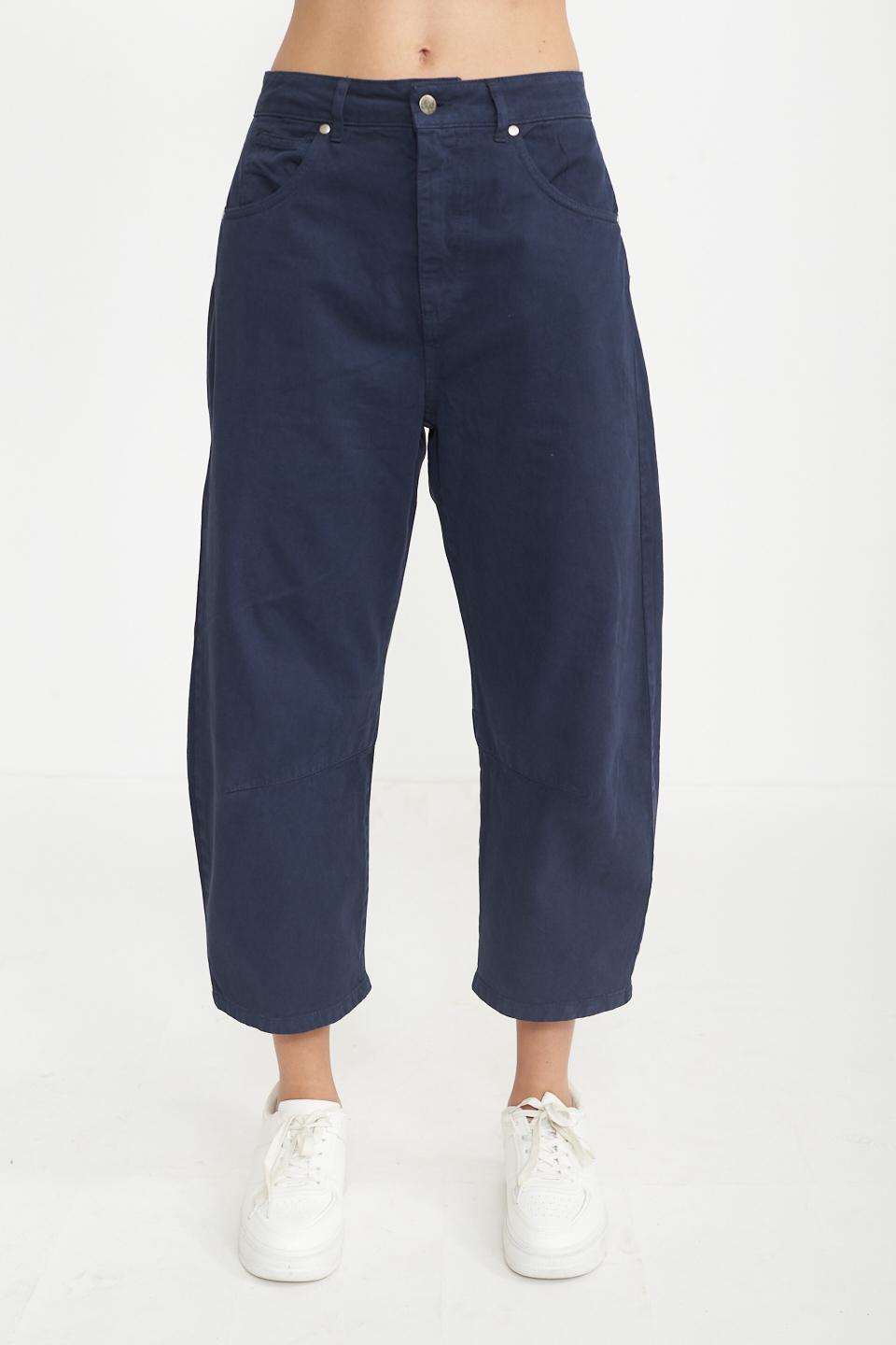 Jeans balloon sceso blu - Primavera Estate 2025 | Brend