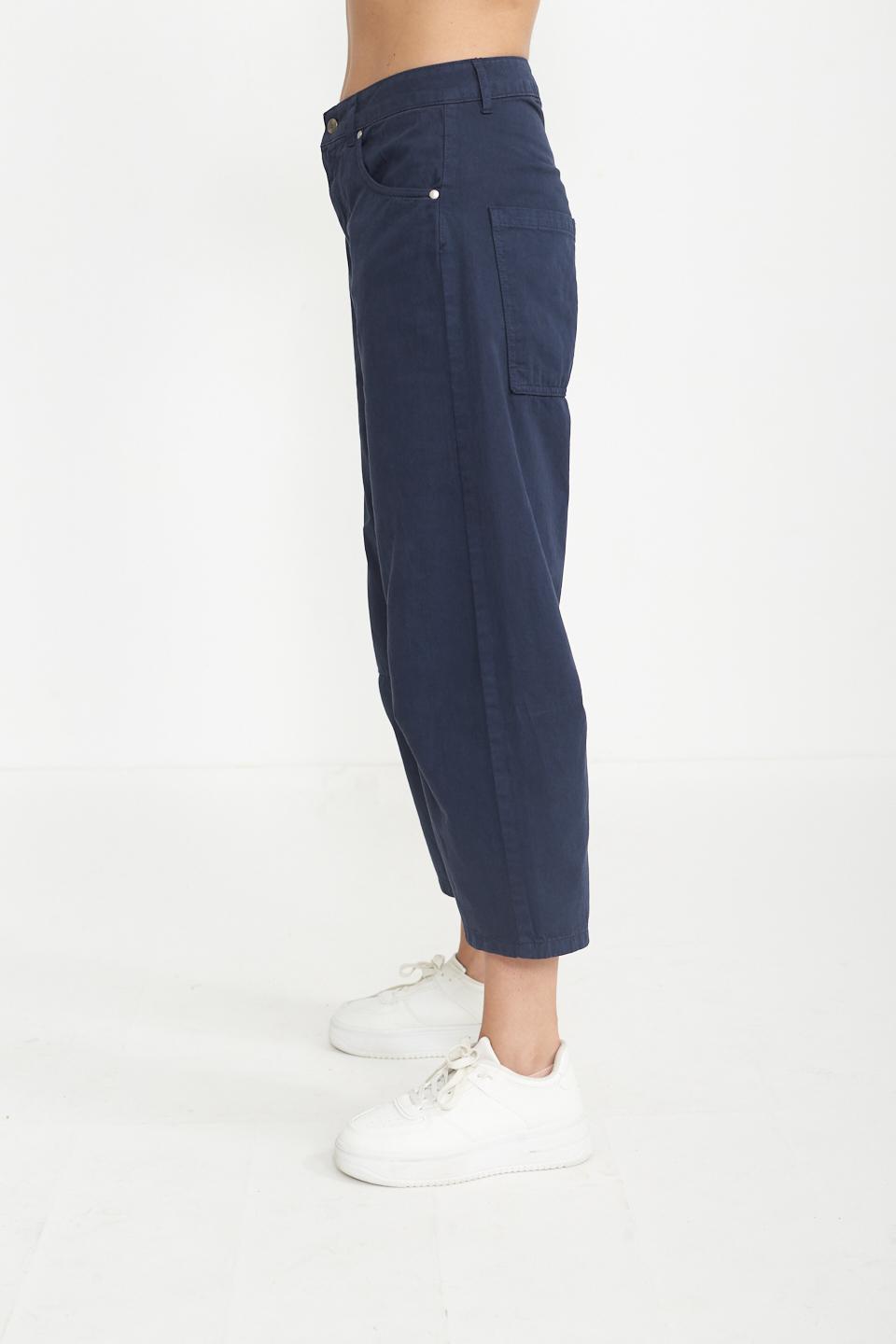 Jeans balloon sceso blu - Primavera Estate 2025 | Brend