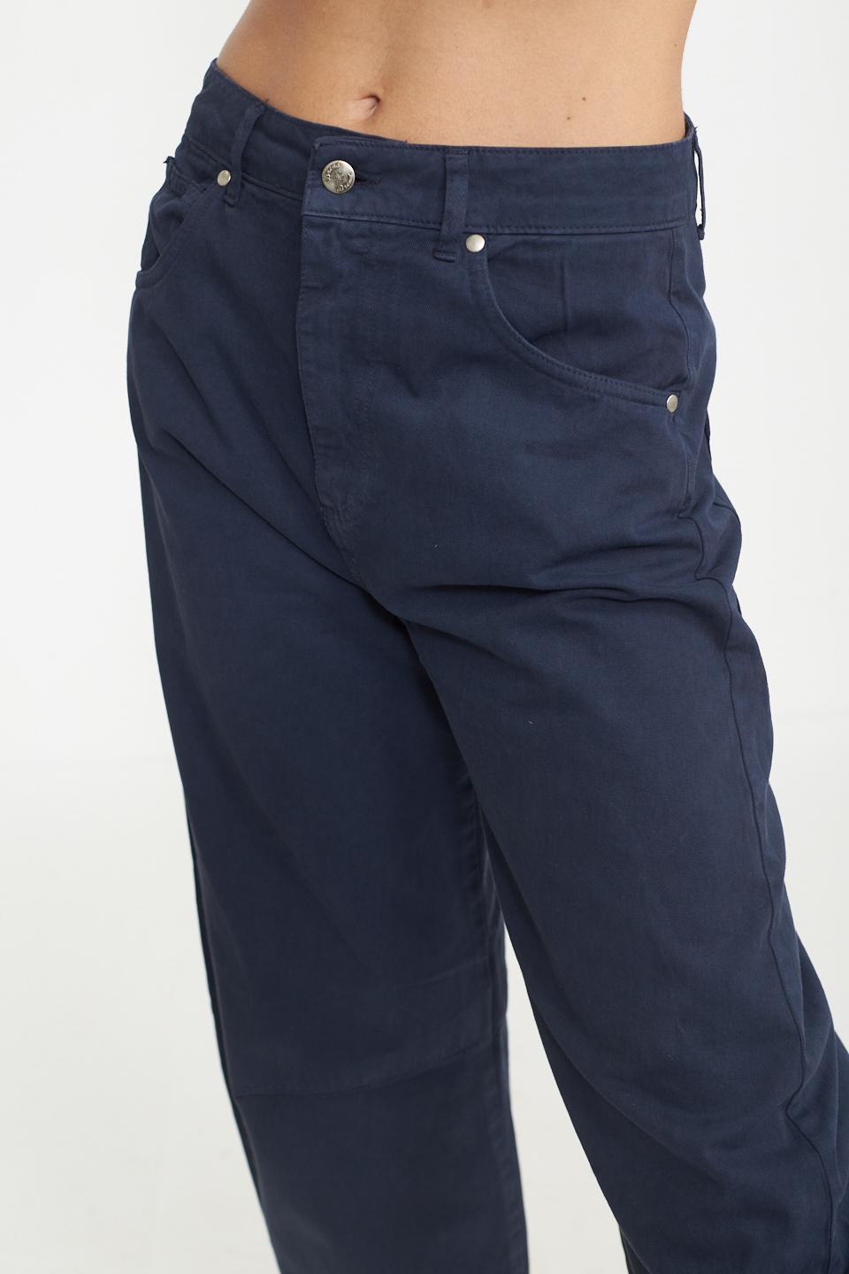 Jeans balloon sceso blu - Primavera Estate 2025 | Brend