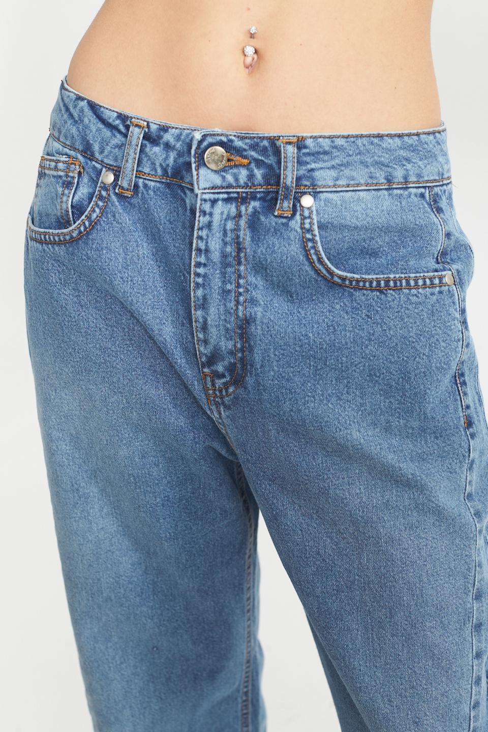 Jeans balloon riprese denim medio - Primavera Estate 2025 | Brend