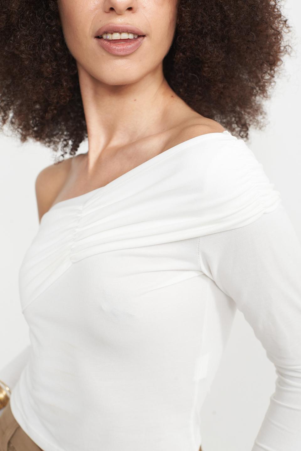 Maglia spalla cut-out panna - Primavera Estate 2025 | Brend