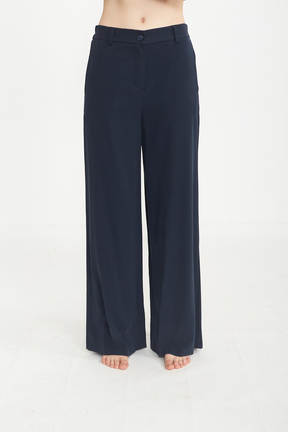 Pantalone palazzo blu - Primavera Estate 2025 | Brend