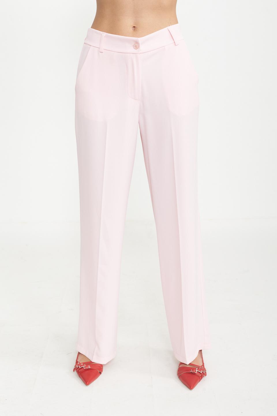 Pantalone palazzo morbido rosa - Primavera Estate 2025 | Brend