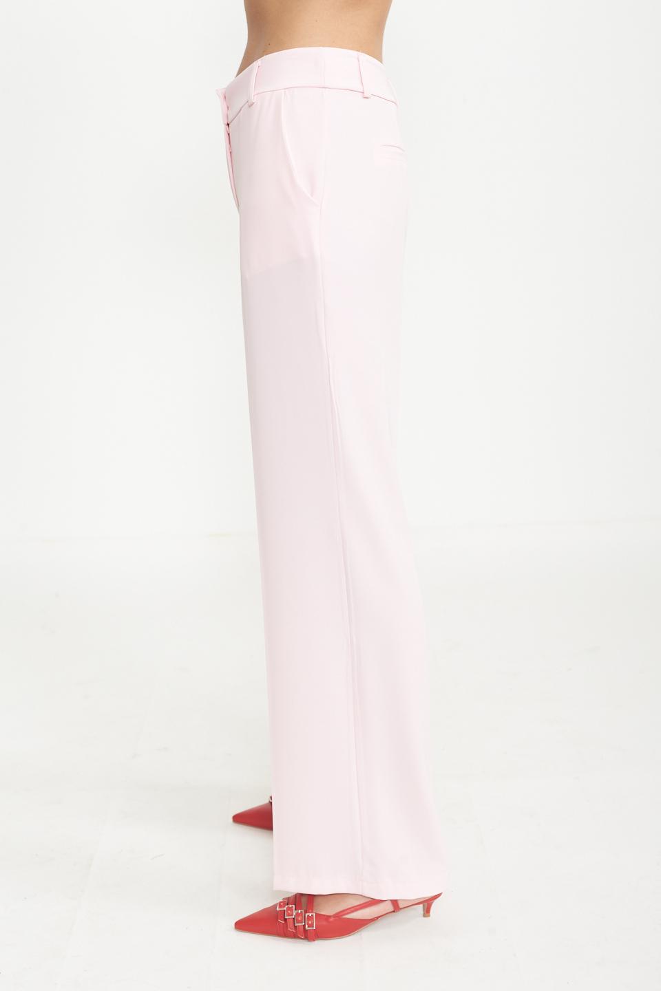 Pantalone palazzo morbido rosa - Primavera Estate 2025 | Brend