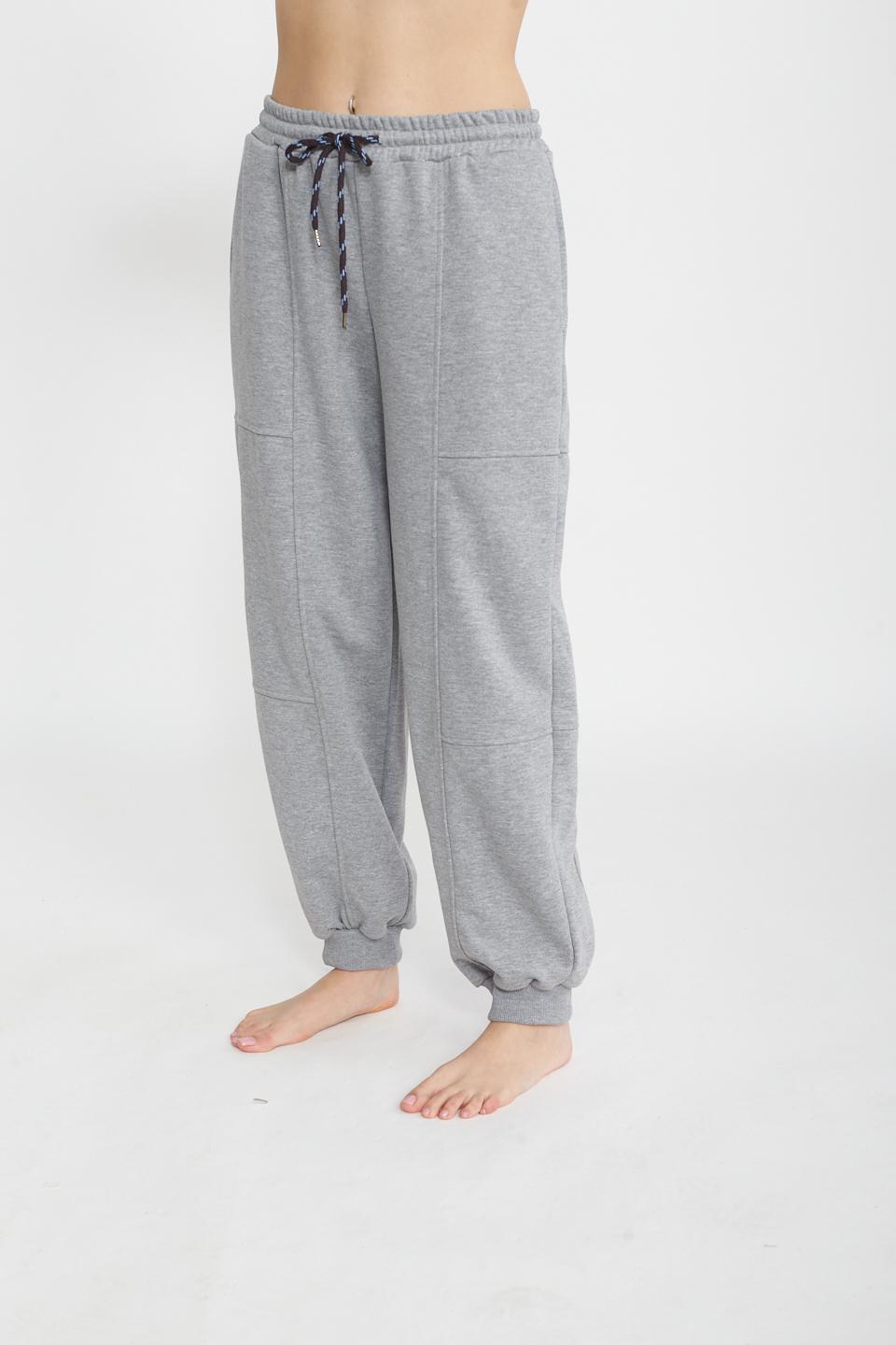 Pantalone felpa elastico grigio - Primavera Estate 2025 | Brend