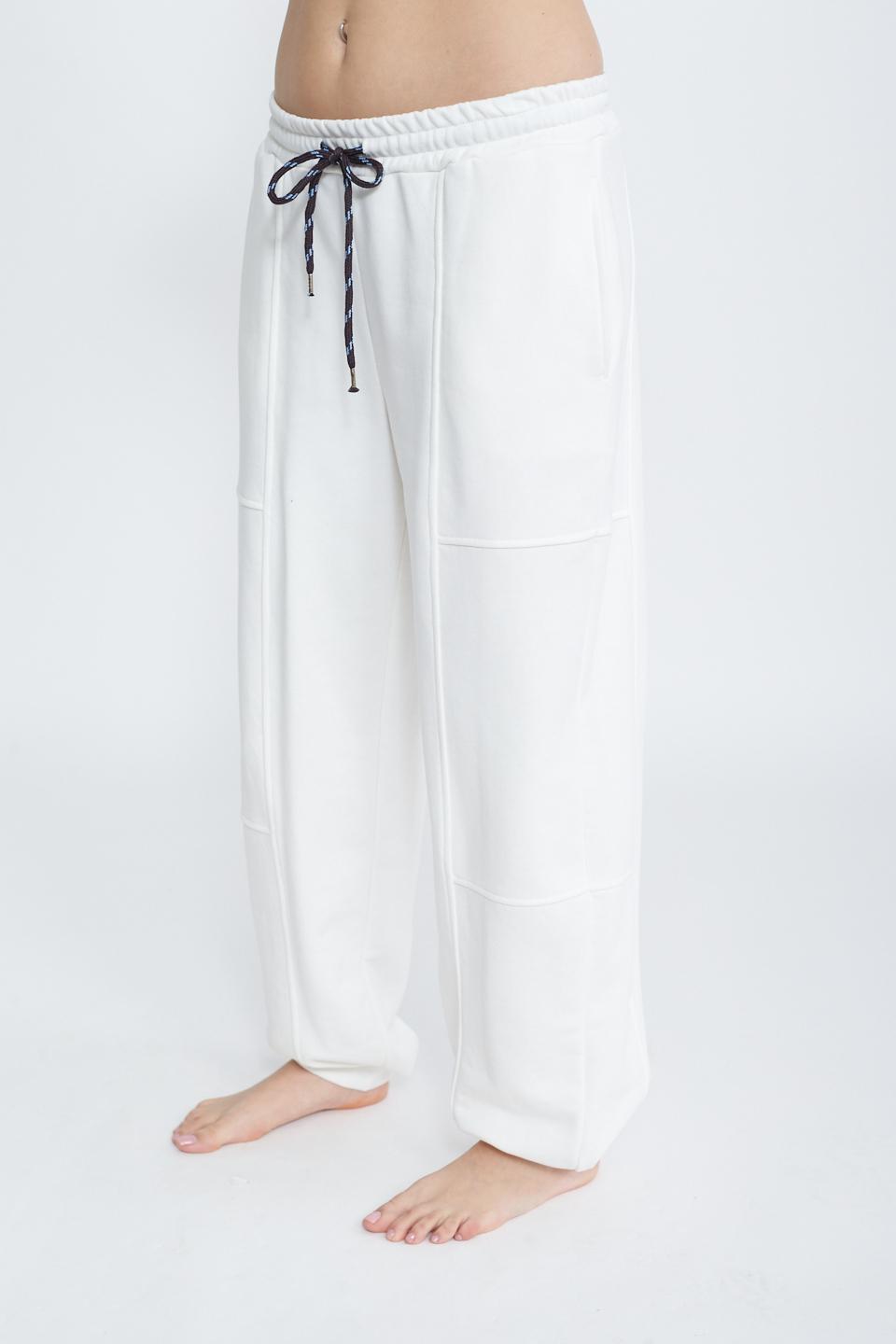 Pantalone felpa elastico panna - Primavera Estate 2025 | Brend
