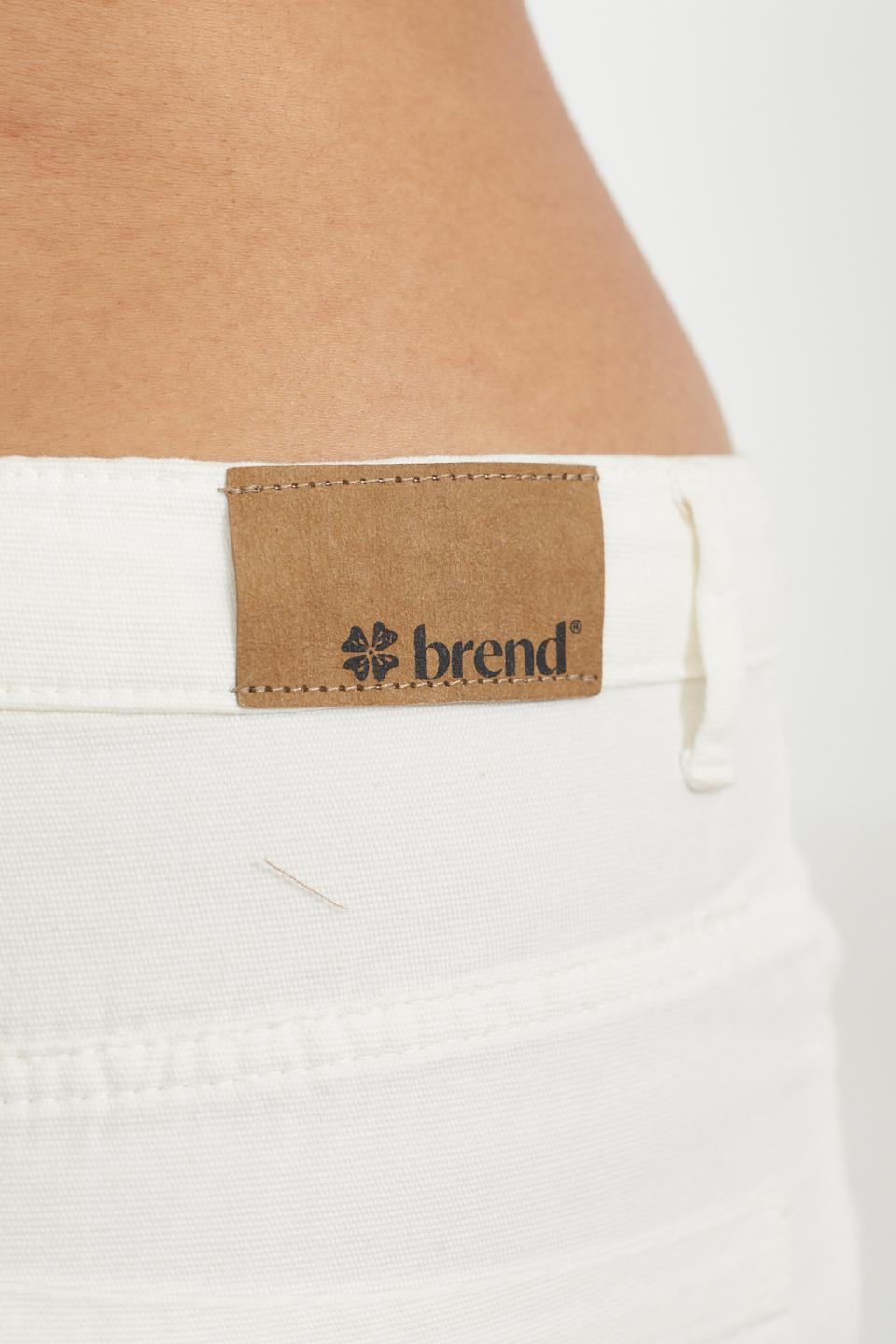 Pantalone palazzo tasconi bianco - Primavera Estate 2025 | Brend