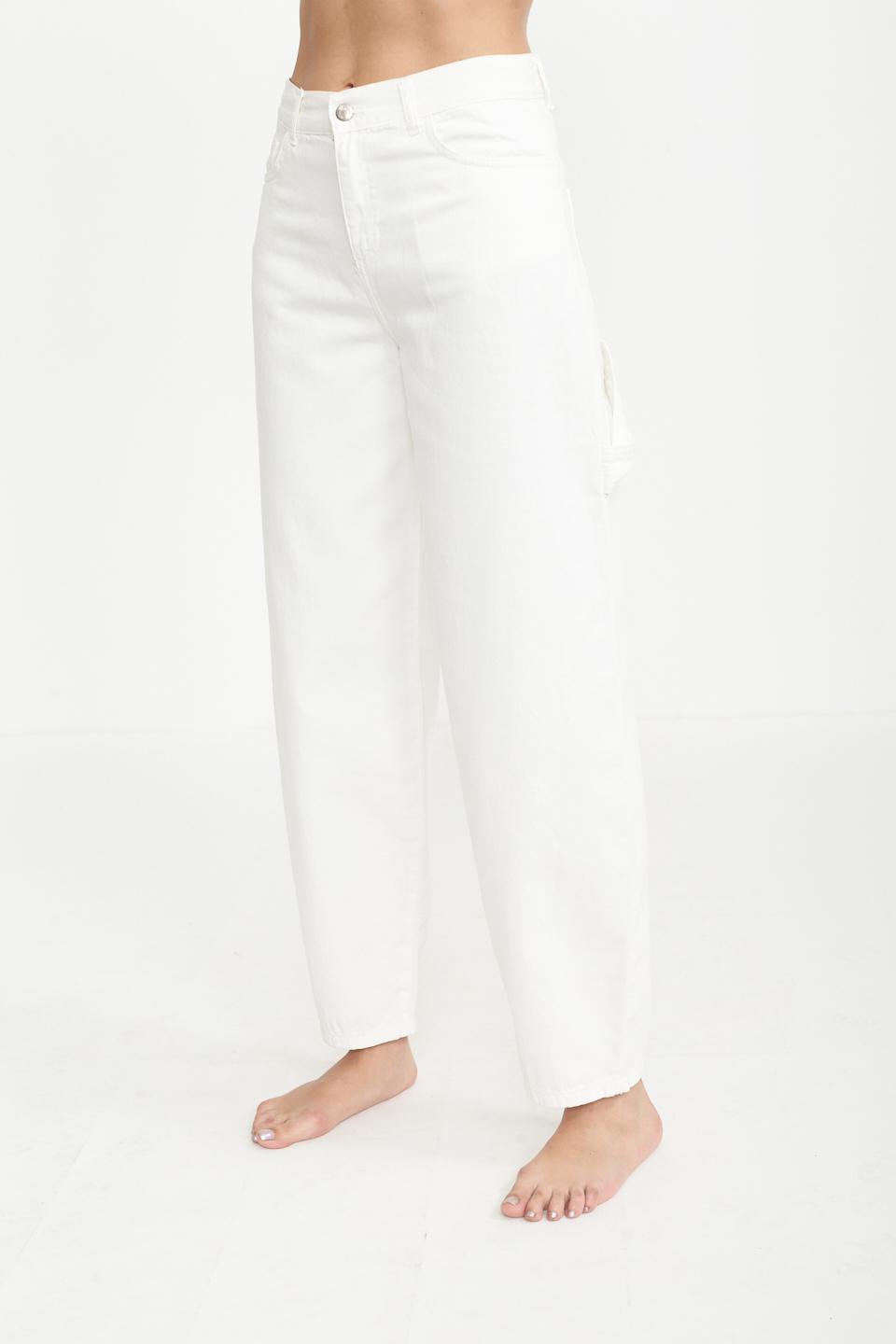 Pantalone cargo bianco - Primavera Estate 2025 | Brend