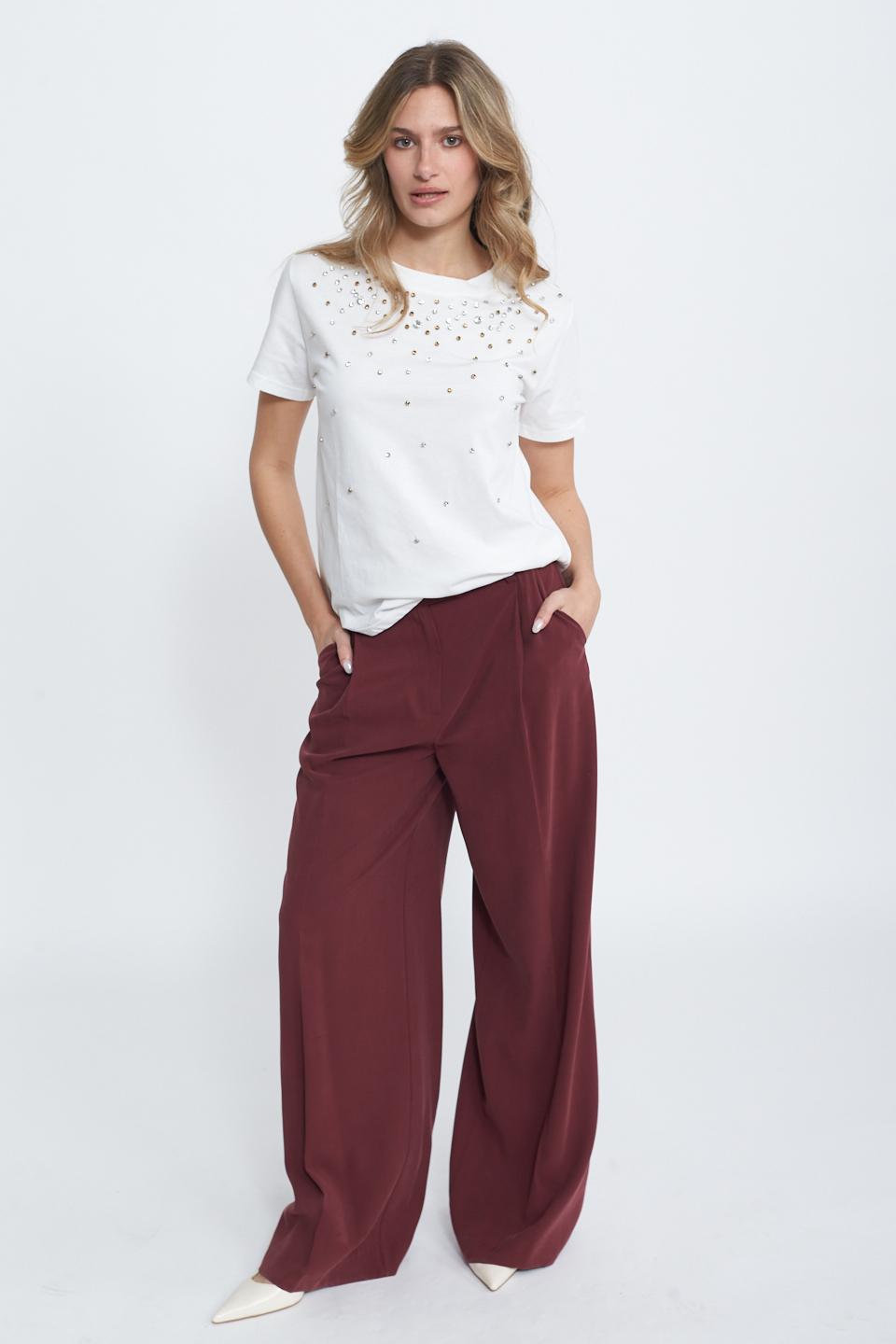 Pantalone palazzo pinces india - Primavera Estate 2025 | Brend