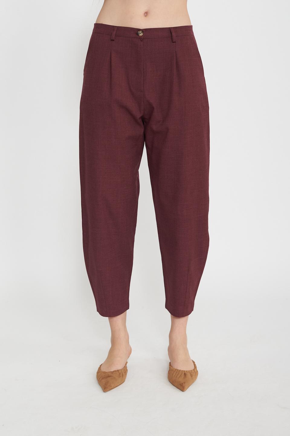Pantalone uovo pinces india - Primavera Estate 2025 | Brend