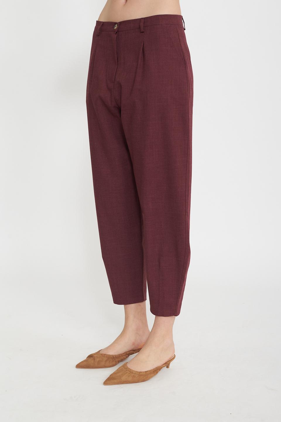 Pantalone uovo pinces india - Primavera Estate 2025 | Brend