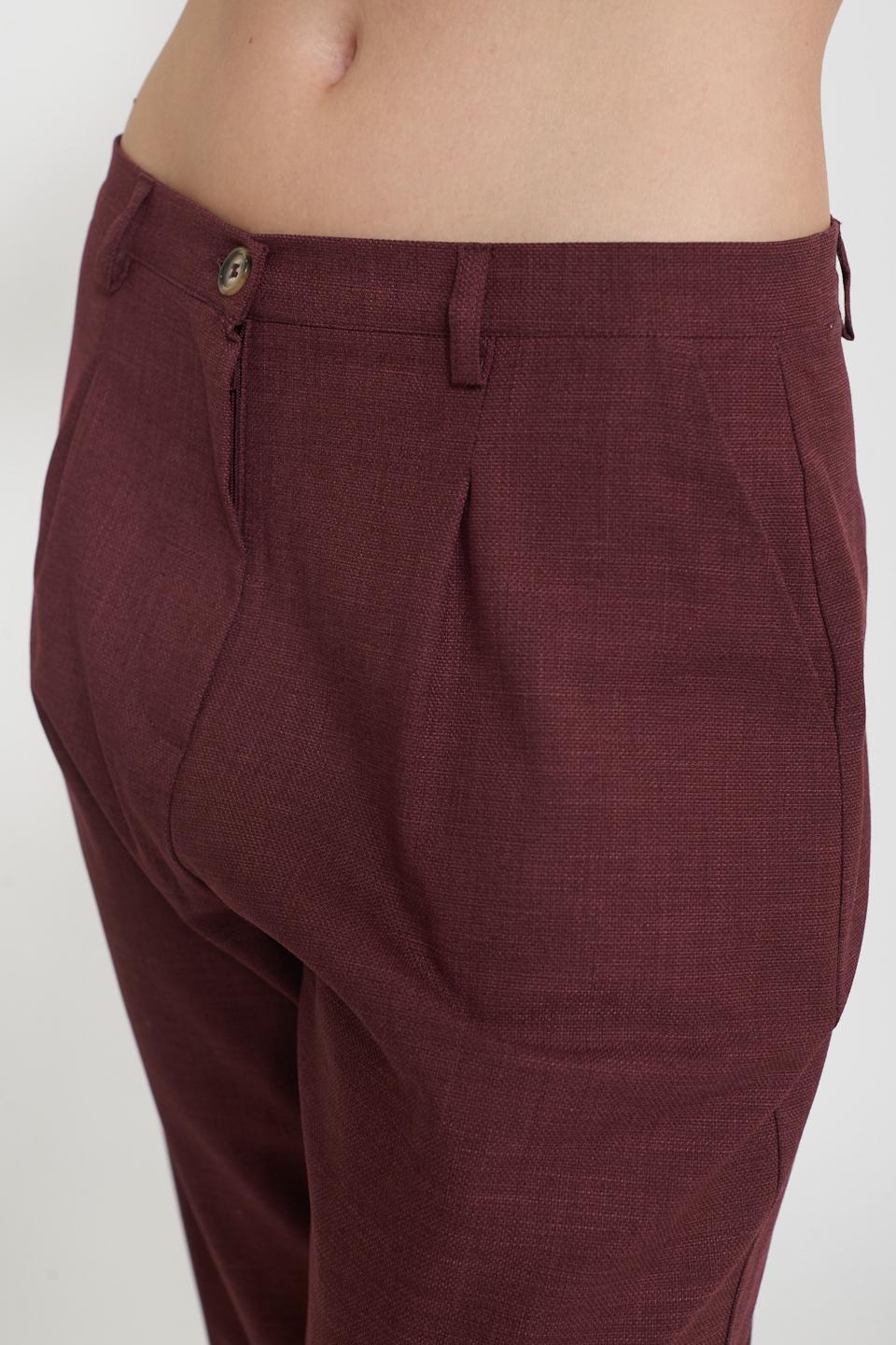Pantalone uovo pinces india - Primavera Estate 2025 | Brend
