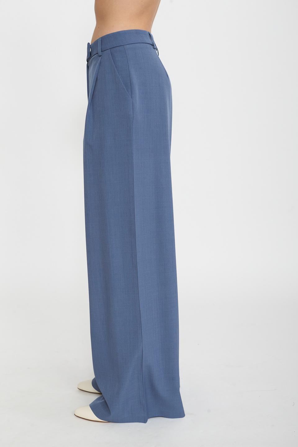 Pantalone palazzo pinces denim - Primavera Estate 2025 | Brend