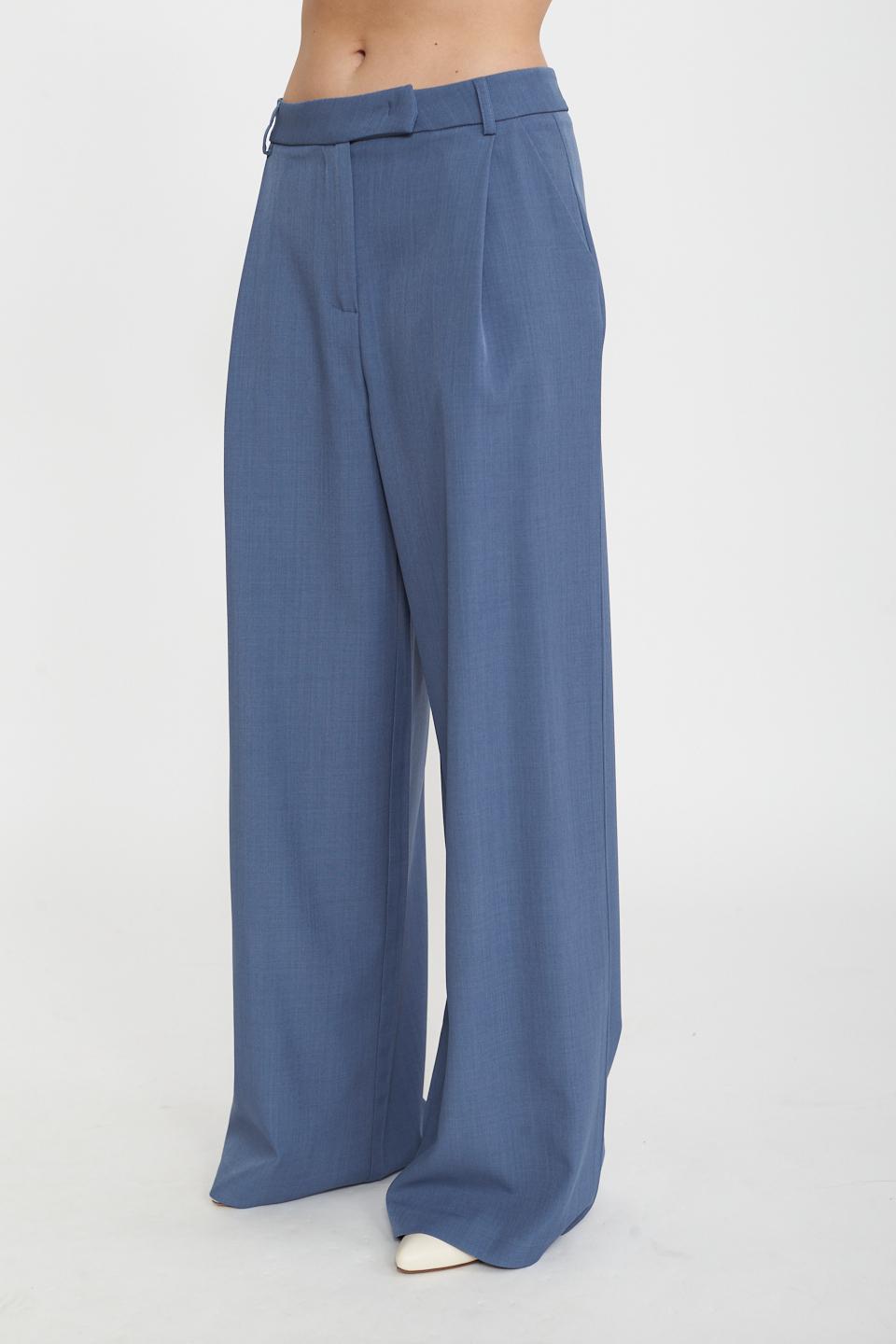 Pantalone palazzo pinces denim - Primavera Estate 2025 | Brend