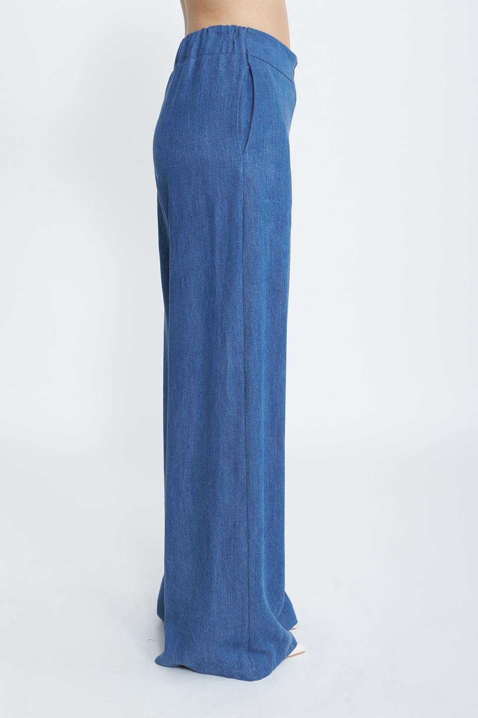 Pantalone palazzo denim denim - Primavera Estate 2025 | Brend