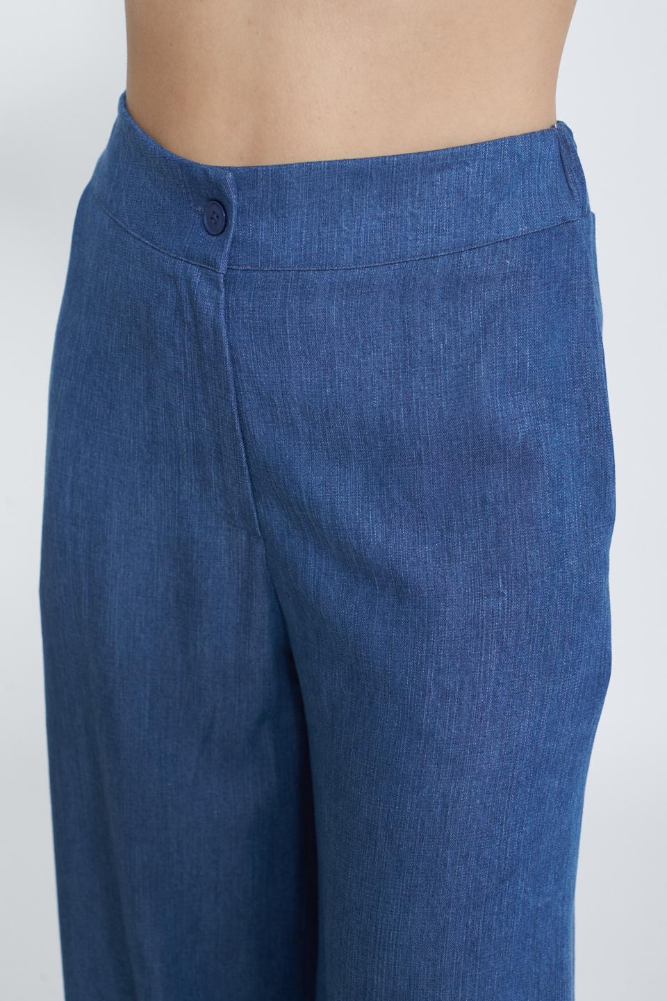 Pantalone palazzo denim denim - Primavera Estate 2025 | Brend