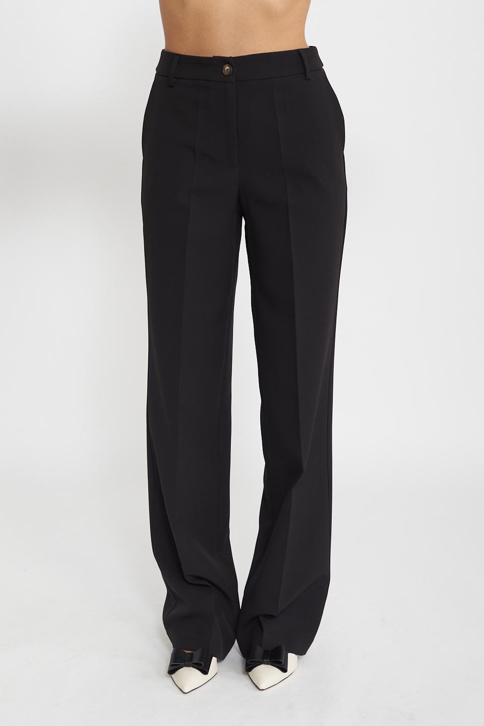 Pantalone gamba dritta nero - Primavera Estate 2025 | Brend