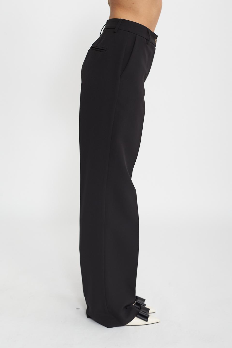 Pantalone gamba dritta nero - Primavera Estate 2025 | Brend