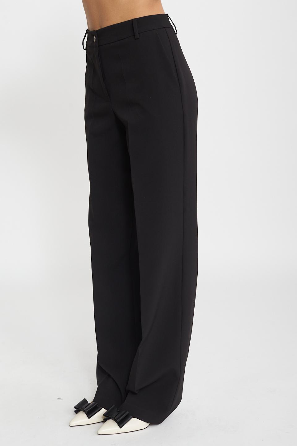 Pantalone gamba dritta nero - Primavera Estate 2025 | Brend